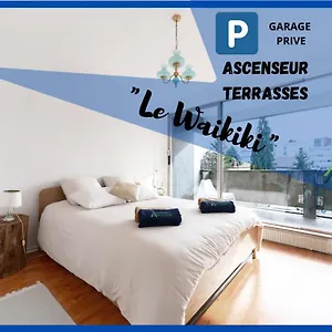 Waikiki-garage-terrasse-fibre-ensoleillé-calme-à 10min Du Centre Ville-clermont-ferrand , Chamalières France